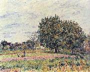 Alfred Sisley Anfang Oktober USA oil painting artist